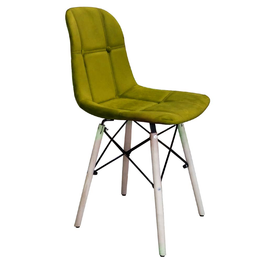 صندلی آریا لمسه پایه چوبی